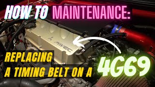 Replacing a Timing Belt on a 4g69 Engine | Lancer, Eclipse, Galant, Outlander