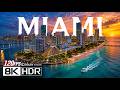 MIAMI Cinematic Video In 8K HDR 120fps Dolby Vision Stunning City Skyline 8K Video ULTRA HD