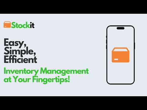 StockIT: Inventory Management