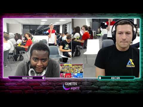 Gametek Nights S3 #2 Winners Semi - ASU | Gin (Wolf) Vs. NdGG | Bac (Yoshi,Dr. Mario)