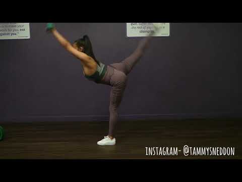 GYM WITH ME- WORKOUT/ FLEXIBILITY/ FAT BURNING/ STRETCHING - TAMMY SNEDDON