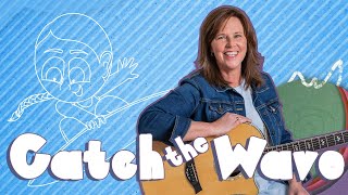 Catch the Wave | KiDs Worship Songs With Lyrics | Wanda Mann &amp; KiDs Worship (Official Lyric Video)