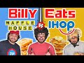 BILLY EATS Waffle House Vs IHop