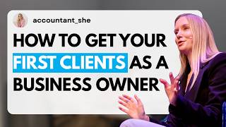 Where to get your first clients (new business owners watch this)
