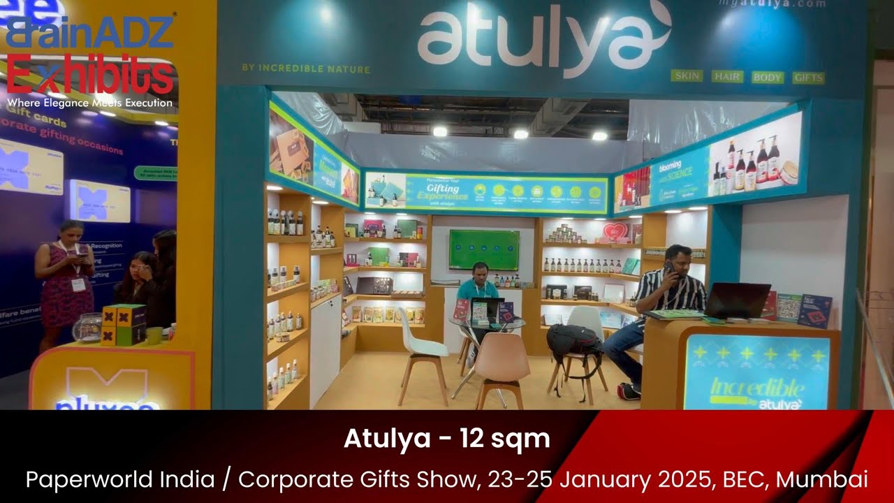 Atulya at Paperworld India 2025 – Designed & Built by BrainADZ Exhibits