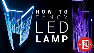Amazing Color-Changing Acrylic LED Lamp!