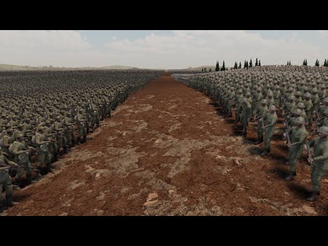 1 Million Americans vs 1 Million Russians l Ultimate Epic Battle Simulator 2 l UEBS 2