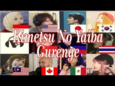 Who Sang It Better : LiSA 『紅蓮華 - Gurenge - Kimetsu NO Yaiba OP. Song ( 11 Different Countries )