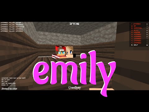Wolf Catches Up with Emily and *Watches* YouTube in Craftnite.io