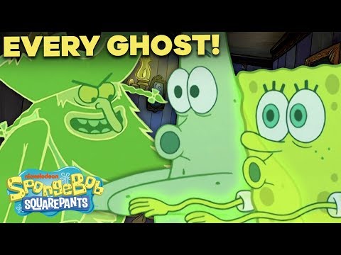 ビキニ底のGHOSTは今までにない！？?スポンジボブ (Every Bikini Bottom GHOST Ever! ? SpongeBob)