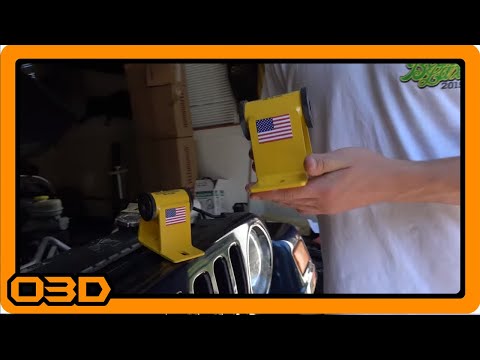 Brown Dog Raised Motor Mounts Installation   Project 2004 Jeep Wrangler TJ