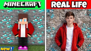 Download lagu Minecraft Thrilling Mobs and Characters vs Real Life! mp3