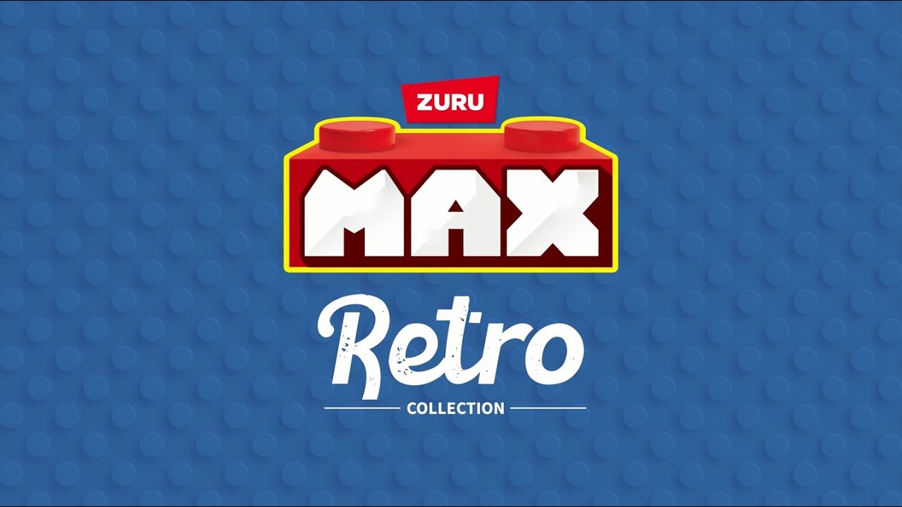 Introducing the MAX Premium Retro Building Bricks Collection by ZURU (Demo Video)