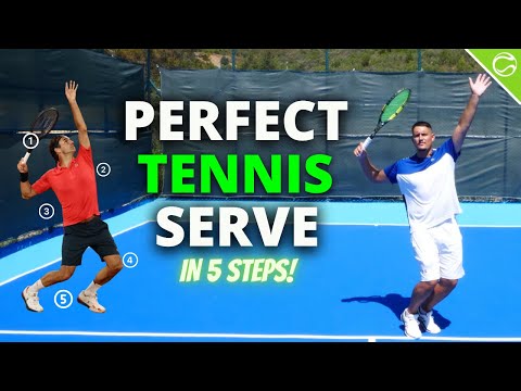 Perfect Serve in 5 Steps - Perfect Tennis (Episode 1)