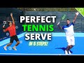 Perfect Tennis Serve in 5 Steps - Perfect Tennis (Episode 1)