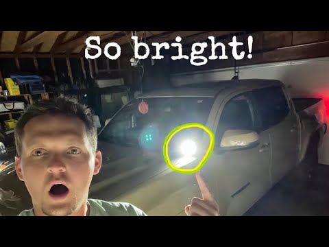 First video! How to Install Rough Country 2” Black and Amber Ditch Lights | 2020 Quicksand Tacoma