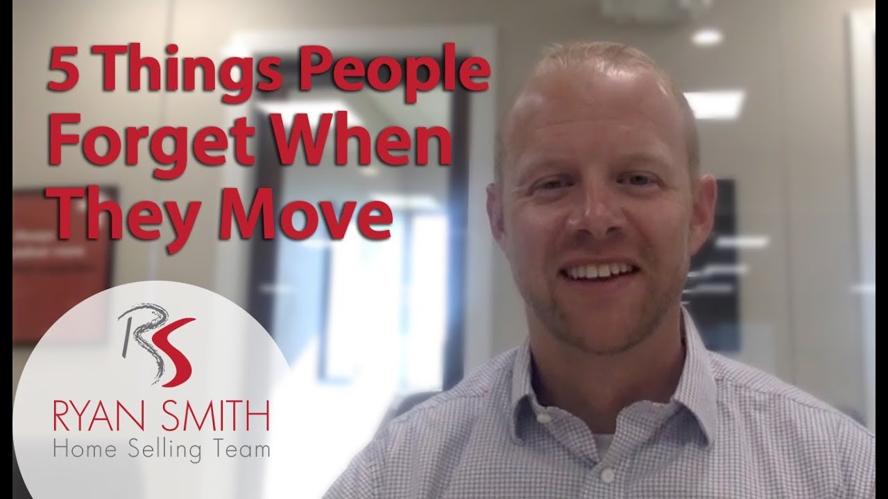 Dont Forget to Do These Things When You Move