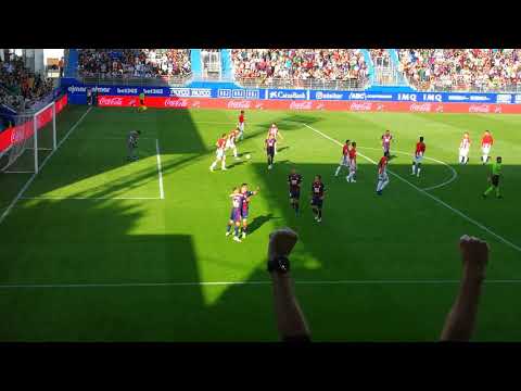 SD EIBAR gol de Charles al Athletic en IPURUA octubre 2018