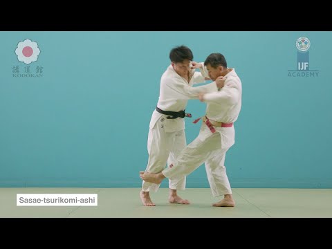 支釣込足 / Sasae-tsurikomi-ashi