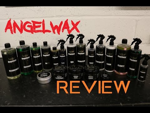 Angelwax Brand Review - Featuring H2go vision enigma angel 5th element ti22 halo corona
