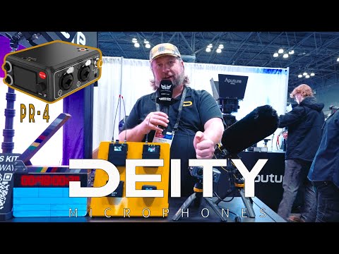 DEITY PR-4 Field Recorder — 32-Bit Float Audio Powerhouse w/ Andrew Jones NAB Show NYC 2025