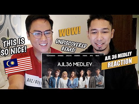 AJL36 Medley [ORANG FILIPINA DAN INDONESIA REAKSI] | SINGERS REACTION