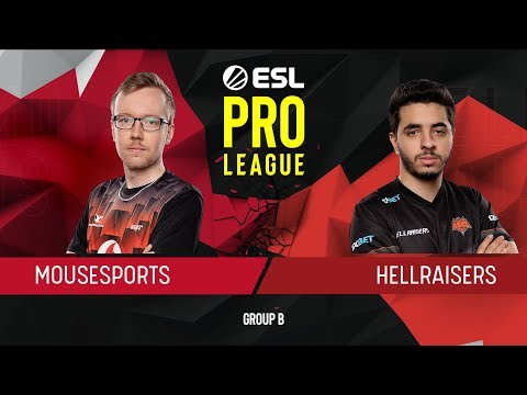 CS:GO - HellRaisers  vs. mousesports [Nuke] Map 2 - Group B - ESL Pro League Season 9