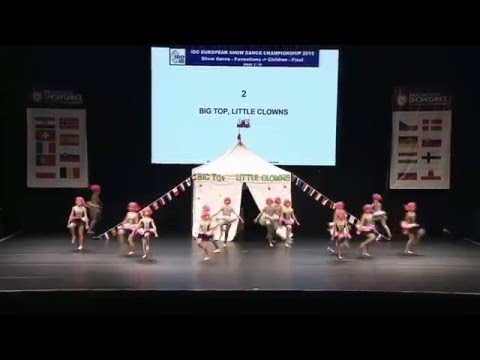 I D O Europeans 2015 - Children Formation - Afro Circus