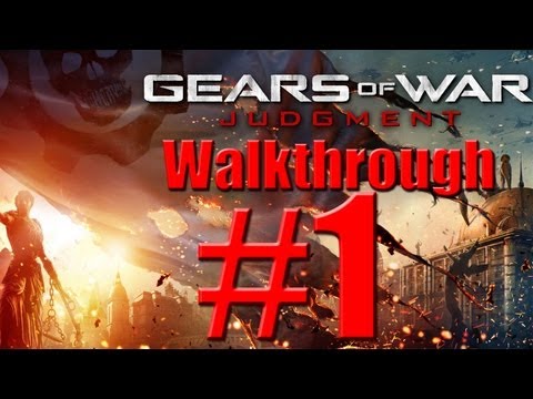 Gears of War Judgment Walkthrough [No commentary] Part 1: Trial by Fire