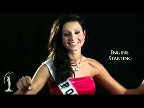 MARIA N. Miss Polonia próbuje mówić po angielsku