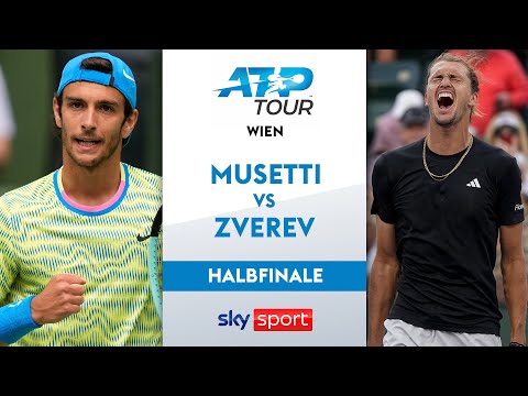 Musetti 🇮🇹 - Zverev 🇩🇪 - Halbfinale | Erste Bank Open 2025 | Highlights - Sky Sport Tennis