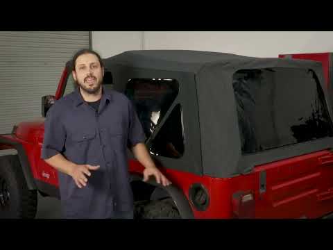 How to Install Rugged Ridge OEM Replacement Soft Top on a Jeep