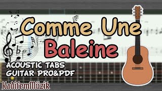 Les Betteraves-Comme Une Baleine Easy Acoustic Guitar Tutorial Tabs