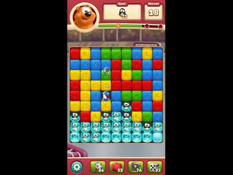 Toon Blast Level 3105 - NO BOOSTERS 🐻🐺🐱 | SKILLGAMING ✔️