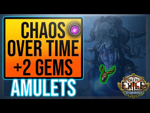 Best Chaos Dot Amulets in 3.15? Toxic Rain, Caustic Arrow, Essence Drain, Contagion, Blight
