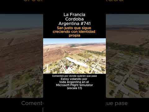 La Francia, Cordoba desde el Microsoft Flight Simulator #lafrancia #cordoba #msfs #joaha45