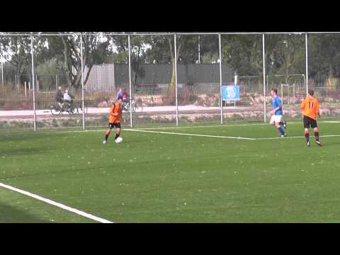 28 sep 2014 Kampong 2 - VV De Meern 2 com 1-2 Overtreding op Ayoub; penalty