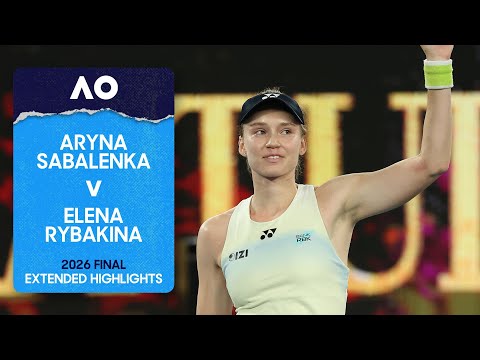 Aryna Sabalenka v Elena Rybakina Extended Highlights | Australian Open 2026 Final