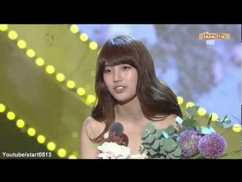 [Cut] 120426 miss A Suzy - Best Rookie Actress (Movie) @ 48th Paeksang Arts Awards