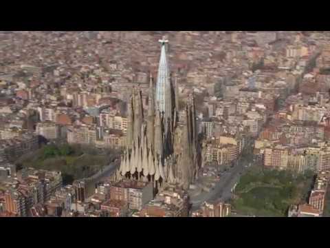 Animation shows completion of Antoni Gaudí's Sagrada Família