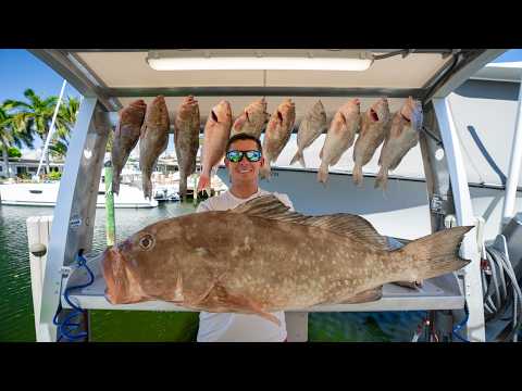 Florida's Most EXPEN$IVE Fish... Catch Clean Cook! (Grouper)