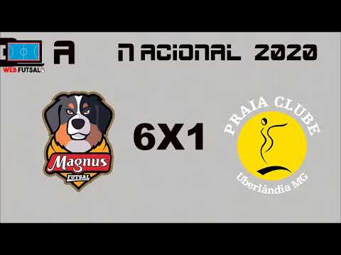 Gols Magnus Sorocaba 6 X 1 Praia Clube - Liga Nacional 2020
