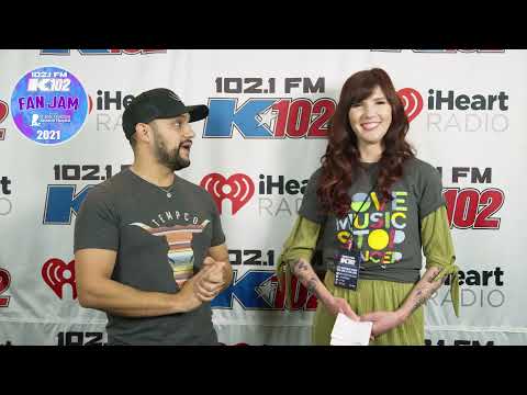 WATCH: Amy James Talks with Frank Ray at K102 St. Jude Fan Jam