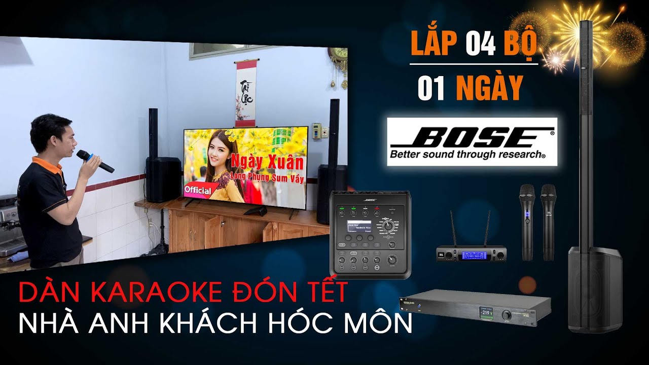 video Bộ Dàn Karaoke Cao Cấp Bose L1 Pro8 TVA 122022 0