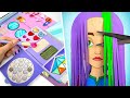 Paper Doll Hair And Makeup Transformation Handmade Beauty
