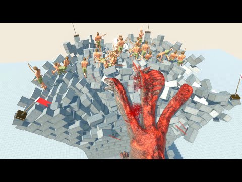 Archer on the fortress VS Every unit - Animal Revolt Battle Simulator