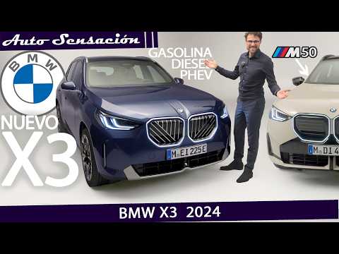 Presentación nuevo BMW X3 2025 . RENOVACIÓN TOTAL de SUV de BMW.