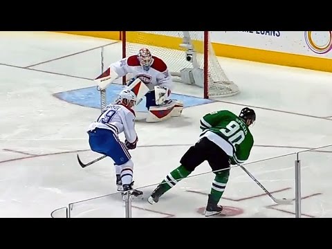 Spezza fakes slapper, beats Condon with wrister