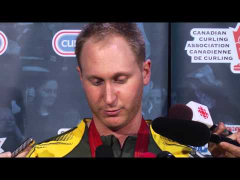 Gold Medal Media Scrum - 2013 Tim Hortons Brier
