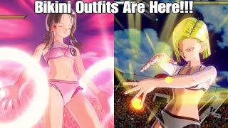 Xenoverse 2 Bikini 18 & Bikini Videl Free DLC 6 Costumes Are Here!